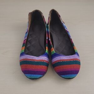 Reef Multicolor Striped Women's Flats